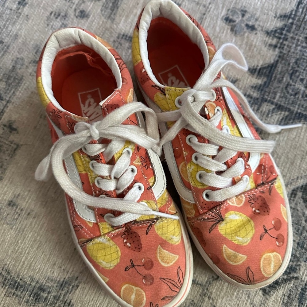 Kids Fruit Vans Size 3